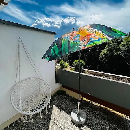 Attraktives Apartment Mit Dem Blick Auf Den Inn Passau Exterior foto